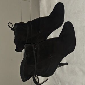 Calvin Klein Hannah Suede Booties 8.5